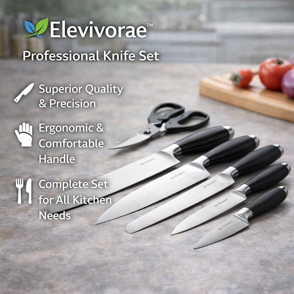 Elevivorae™ Professional Knife Set